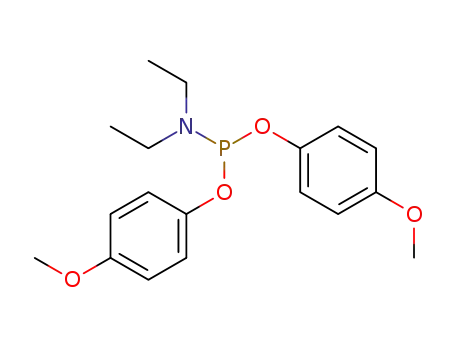 diethyl-phosphoramidous acid bis-(4-methoxy-phenyl) ester