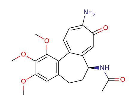N-(10-amino-1,2,3-trimethoxy-9-oxo-5,6,7,9-tetrahydro-benzo[a]heptalen-7-yl)-acetamide
