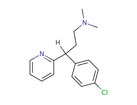 2-Pyridinepropanamine, g-(4-chlorophenyl)-N,N-dimethyl-