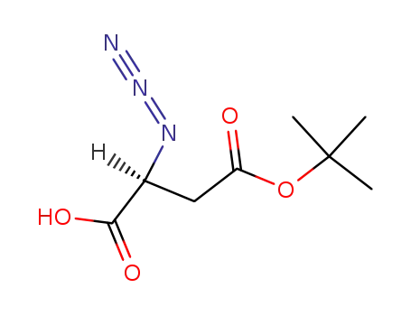 Molecular Structure of 333366-23-7 (N3-Asp(tBu)-OH (dicyclohexylammonium) salt)