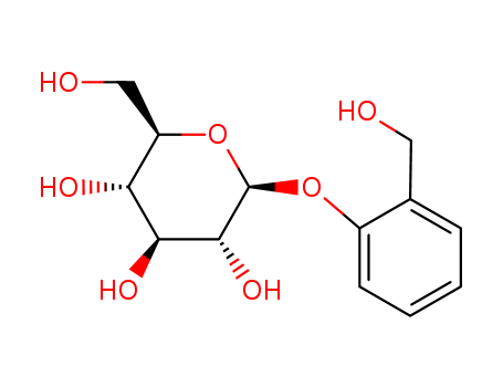 138-52-3,2-(Hydroxymethyl)phenyl-beta-D-glucopyranoside,Salicyl alcohol glucoside;Salicine;Salicoside;a-D-Glucopyranoside,2-(hydroxymethyl)phenyl;Benzyl alcohol, o-hydroxy-, o-glucoside;2-(Hydroxymethyl)-phenyl-beta-D-glucopyranoside;Saligenin-.beta.-D-glucopyranoside;(2R,3R,4R,5S,6S)-2-(hydroxymethyl)-6-[2-(hydroxymethyl)phenoxy]oxane-3,4,5-triol;2-(hydroxymethyl)-6-[2-(hydroxymethyl)phenoxy]oxane-3,4,5-triol;White willow bark P. E.;α-hydroxy-o-tolyl β-D-glucopyranoside;Salicylaldehyde glycosides;Salicin;White Willow Bark Extract;