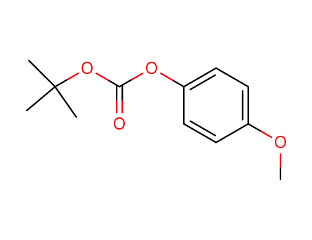 Molecular Structure of 404586-95-4 (Carbonic acid, 1,1-dimethylethyl 4-methoxyphenyl ester)