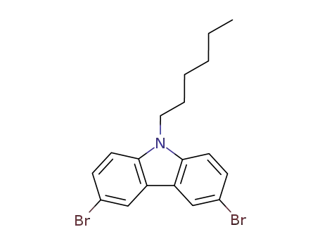 3,6-dibromo-9-hexyl-9H-carbazole