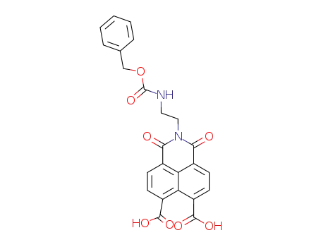 2-(2-benzyloxycarbonylamino-ethyl)-1,3-dioxo-2,3-dihydro-1H-benzo[de]isoquinoline-6,7-dicarboxylic acid