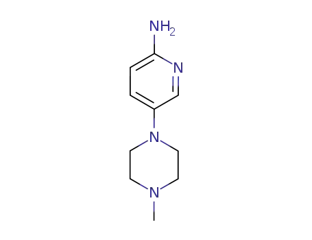 Molecular Structure of 571189-49-6 (1-METHYL-4-(6-AMINOPYRIDIN-3-YL)PIPERAZINE)