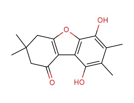 6,9-dihydroxy-3,3,7,8-tetramethyl-3,4-dihydro-2H-dibenzofuran-1-one