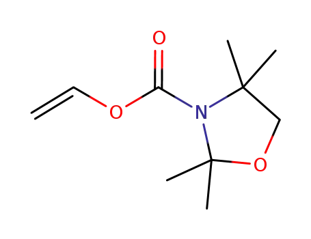 vinyl 2,2,4,4-tetramethyl-1,3-oxazolidine-3-carboxylate