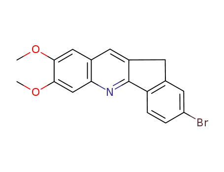 2-bromo-7,8-dimethoxy-11H-indeno[1,2-b]quinoline