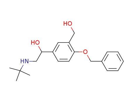 56796-66-8,4-(benzyloxy)-alpha-[[tert-butylamino]methyl]-m-xylene-alpha,alpha'-diol,4-(benzyloxy)-alpha-[[tert-butylamino]methyl]-m-xylene-alpha,alpha'-diol;Salbutamol [-Alpha[ (Tert-Butylamino) Methyl)-4-Benzyloxy  Sulphate 1,3-Benzene Dimethanol];1-(4-Benzyloxy-3-hydroxymethyl-phenyl)-2-(tert-butylamino)ethanol;4-Benzyl Albuterol;a1-[[(1,1-Dimethylethyl)amino]methyl]-4-(phenylmethoxy)-1,3-benzenedimethanol;4-(BENZYLOXY)-ALPHA1-[(TERT-BUTYLAMINO)METHYL]BENZENE-1,3-DIMETHANOL;4-(Benzyloxy)-ALPHA-[(tert-butylamino)-methyl]-m-xylene-    ALPHA,ALPHA''-di