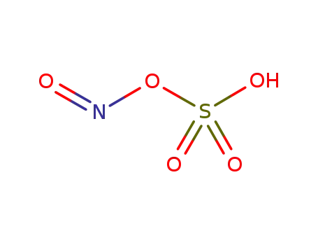 Molecular Structure of 7782-78-7 (Nitrososulfuric acid)