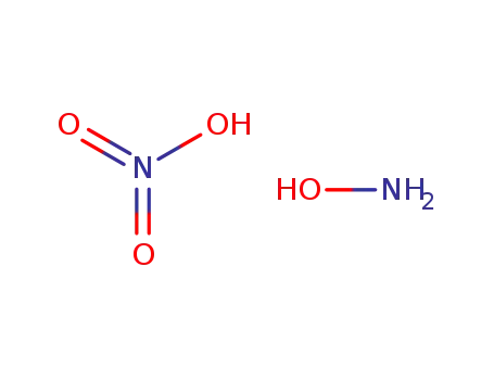 Molecular Structure of 13465-08-2 (HYDROXYLAMINE NITRATE)