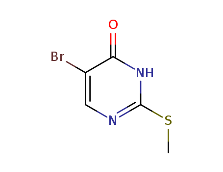 5-bromo-2-(methylsulfanyl)-3,4-dihydropyrimidin-4-one