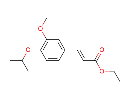 ethyl 4-isopropoxy-3-methoxy cinnamate