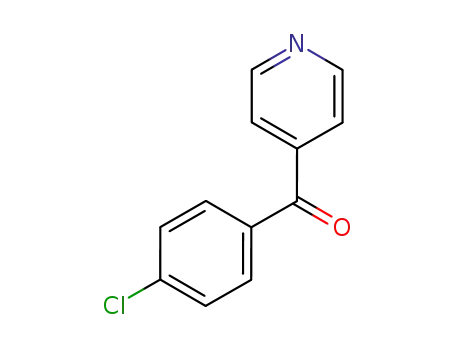 Molecular Structure of 14548-48-2 (4-(4-CHLOROBENZOYL)PYRIDINE)