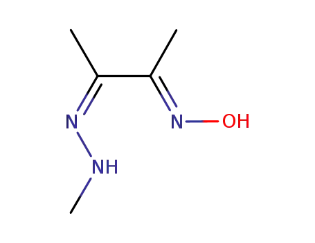 3-(methyl-hydrazono)-butan-2-one oxime