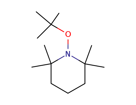 Molecular Structure of 54051-41-1 (Piperidine, 1-(1,1-dimethylethoxy)-2,2,6,6-tetramethyl-)