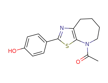 4-(4-acetyl-5,6,7,8-tetrahydro-4H-[1,3]thiazolo[5,4-b]azepin-2-yl)phenol