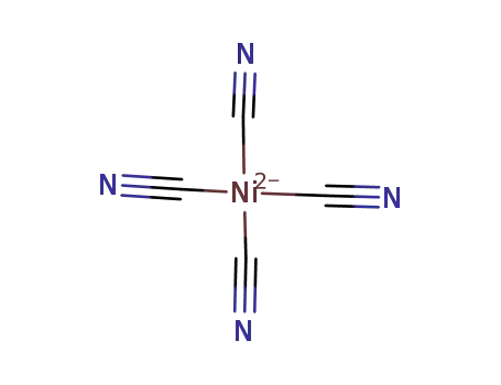 Molecular Structure of 48042-08-6 (tetracyanonickelate)