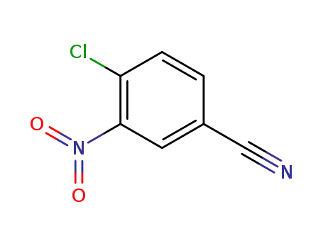 Molecular Structure of 939-80-0 (4-CHLORO-3-NITROBENZONITRILE)