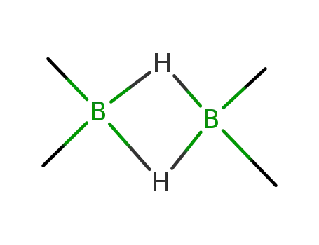 Molecular Structure of 21482-59-7 (tetramethyldiborane)