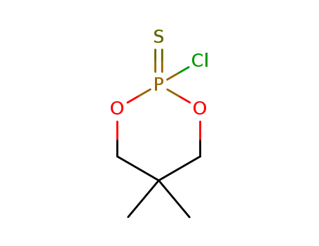 1,3,2-Dioxaphosphorinane, 2-chloro-5,5-dimethyl-, 2-sulfide