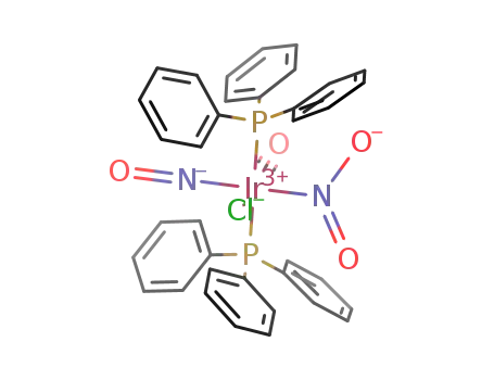 carbonylchloronitrosylnitrobis(triphenylphosphine)iridium(III)