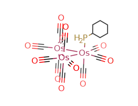 Os3(CO)11P(C6H11)H2
