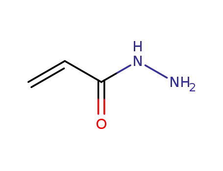 Molecular Structure of 3128-32-3 (2-Propenoic acid, hydrazide)
