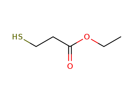 Molecular Structure of 5466-06-8 (Ethyl 3-mercaptopropionate)