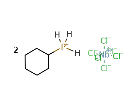 bis(cyclohexylphosphonium) hexachloroniobate(IV)