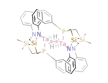 [((PhP(CH2SiMe2NPh)2)Ta)2(μ-H)4]