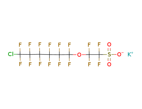 2-[(6-chloro-1,1,2,2,3,3,4,4,5,5,6,6-dodecafluorohexyl)oxyl]-1,1,2,2-tetrafluoroethanesulfonic acid,potassium salt