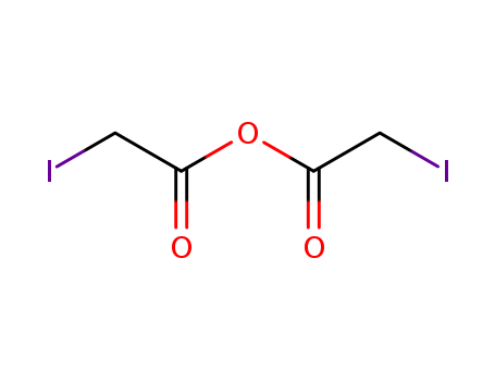 54907-61-8,IODOACETIC ANHYDRIDE,Aceticacid, iodo-, anhydride (6CI,9CI); Iodoacetic acid anhydride; Iodoaceticanhydride; Iodoacetyl anhydride