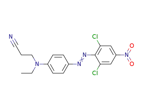 Propanenitrile,3-[[4-[2-(2,6-dichloro-4-nitrophenyl)diazenyl]phenyl]ethylamino]-