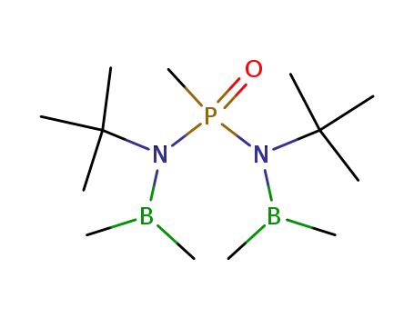 bis[tert-butyl(dimethylboryl)amino]methylphosphanoxide