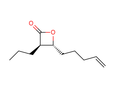 (3R,4R)-3-propyl-4-(4-penten-1-yl)oxetan-2-one