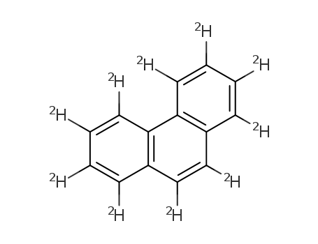 Molecular Structure of 1517-22-2 (PHENANTHRENE-D10)
