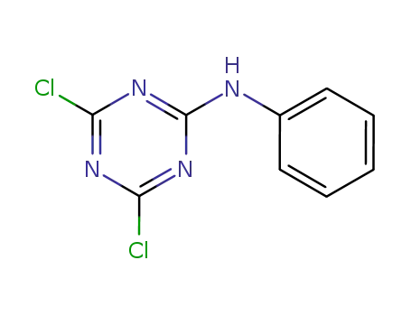 2-phenylamino-4,6-dichloro-s-triazine