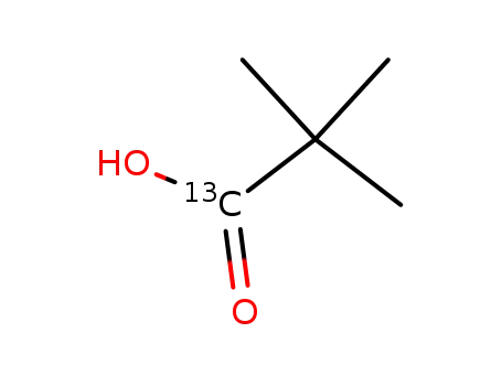 2,2-dimethylpropanoic acid-carboxyl-13C