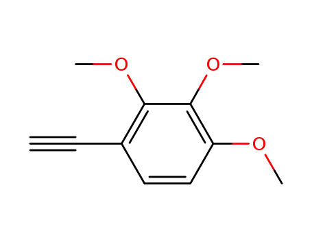 Molecular Structure of 1140509-00-7 (Benzene, 1-ethynyl-2,3,4-triMethoxy-)