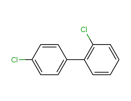 Molecular Structure of 34883-43-7 (2,4'-DICHLOROBIPHENYL)