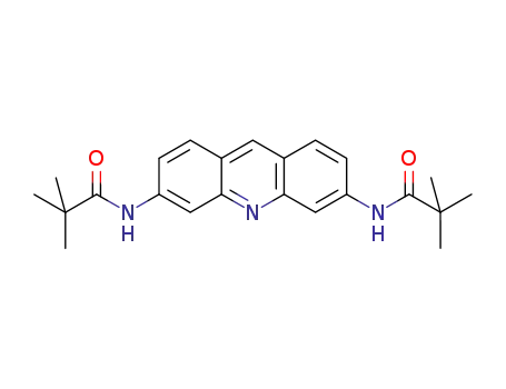 N-[6-(pivalamino)acridin-3-yl]pivalamide