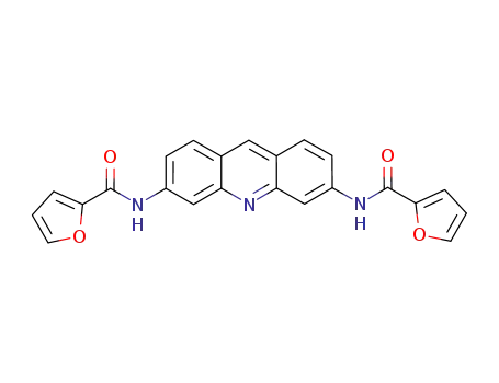 N-[6-(furan-2-carboxamido)acridin-3-yl]furan-2-carboxamide
