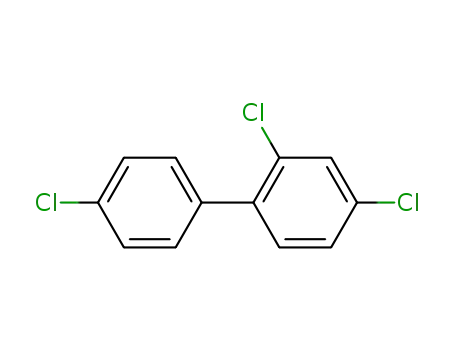 Molecular Structure of 7012-37-5 (2,4,4'-TRICHLOROBIPHENYL)