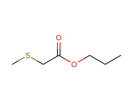 Acetic acid, 2-(methylthio)-, propyl ester