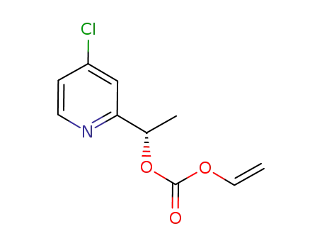 (1S)-(-)-1-(4-chloropyridin-2-yl)ethyl vinyl carbonate