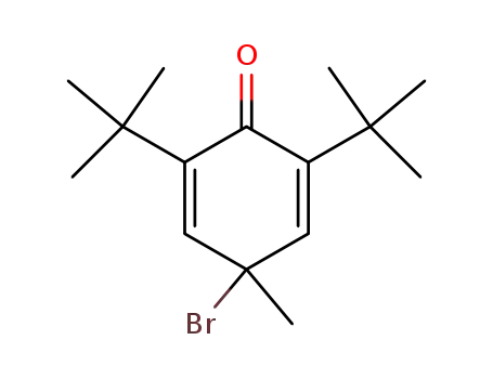 4-bromo-4-methyl-2,6-di-tert-butylcyclohexa-2,5-dienone