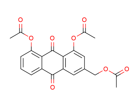 9,10-Anthracenedione, 1,8-bis(acetyloxy)-3-[(acetyloxy)methyl]-