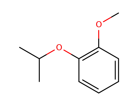 Molecular Structure of 2539-21-1 (o-(1-methylethoxy)anisole)
