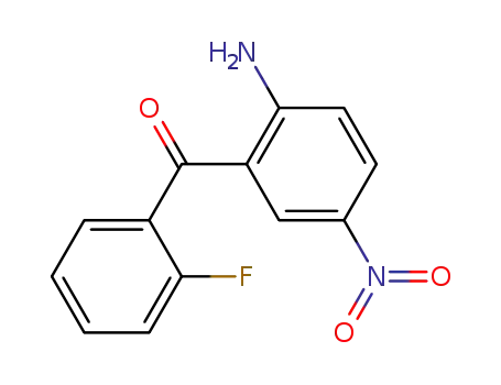 2-Amino-5-nitro-2'-fluoro benzophenone